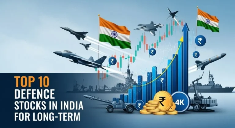 top 10 defence stocks in india for long-term
